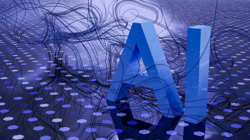 a-computer-generated-image-of-the-letter-a